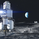 Imagen conceptual del módulo de aterrizaje lunar de Blue Origin.